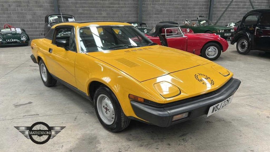 Detectorists TR7 sells for £32,400 at Mathewsons