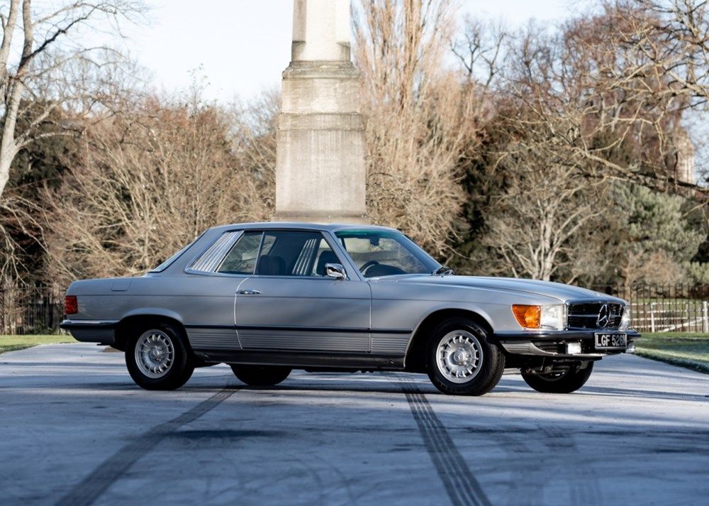 Historics to sell Peter Sellers Mercedes 450 SLC