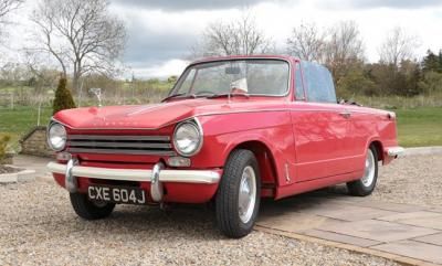 Last of the Summer Wine Triumph Herald sells for £18,480.