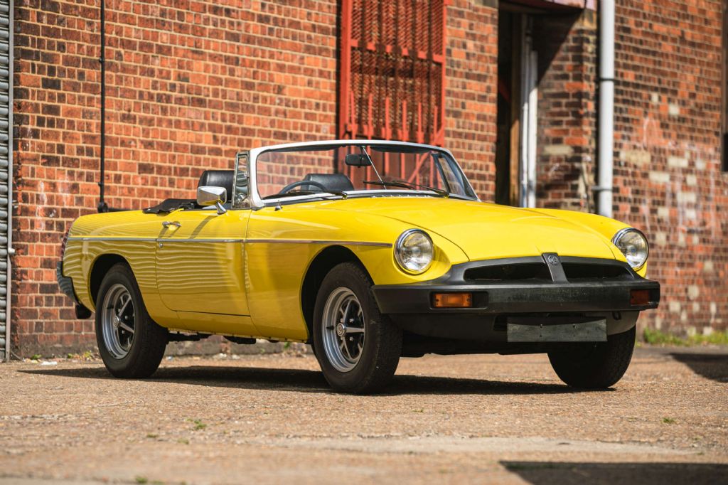 Silverstone Auctions to sell unregistered 143 mile MGB