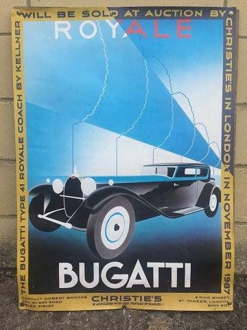 Bugatti memorabilia on sale at Richard Edmonds this week